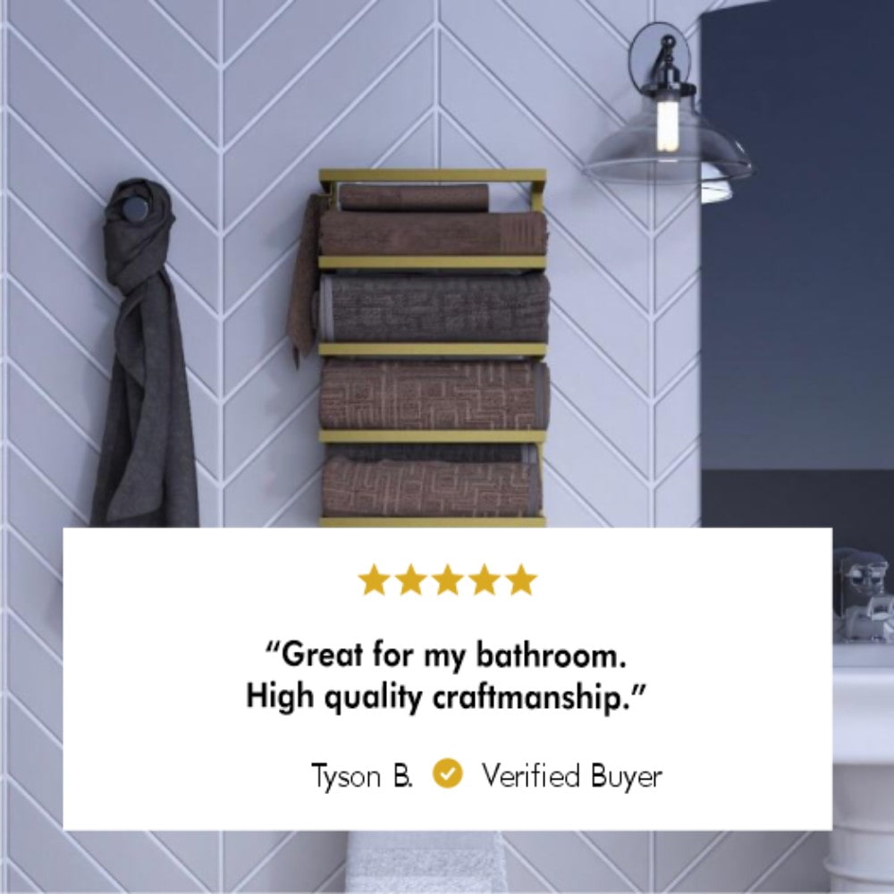 Sunapq Premium Bath Towel Rack